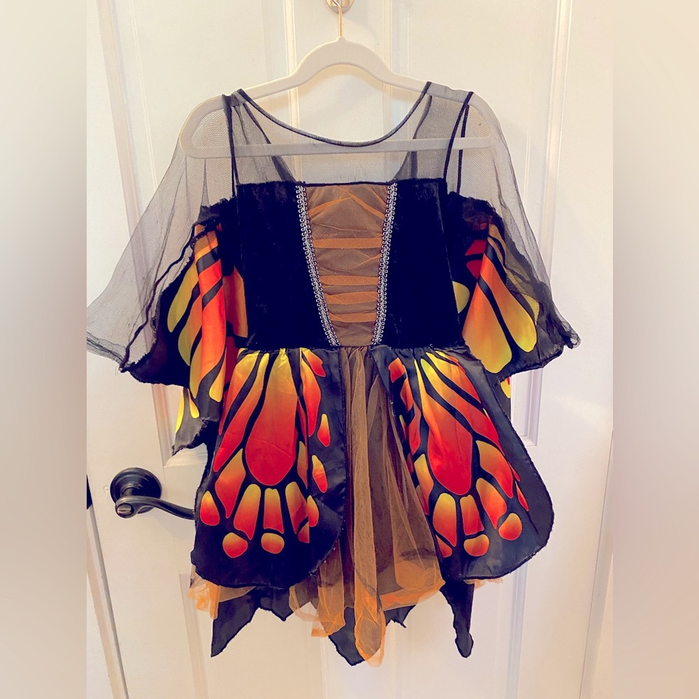 Girls butterfly costume dress